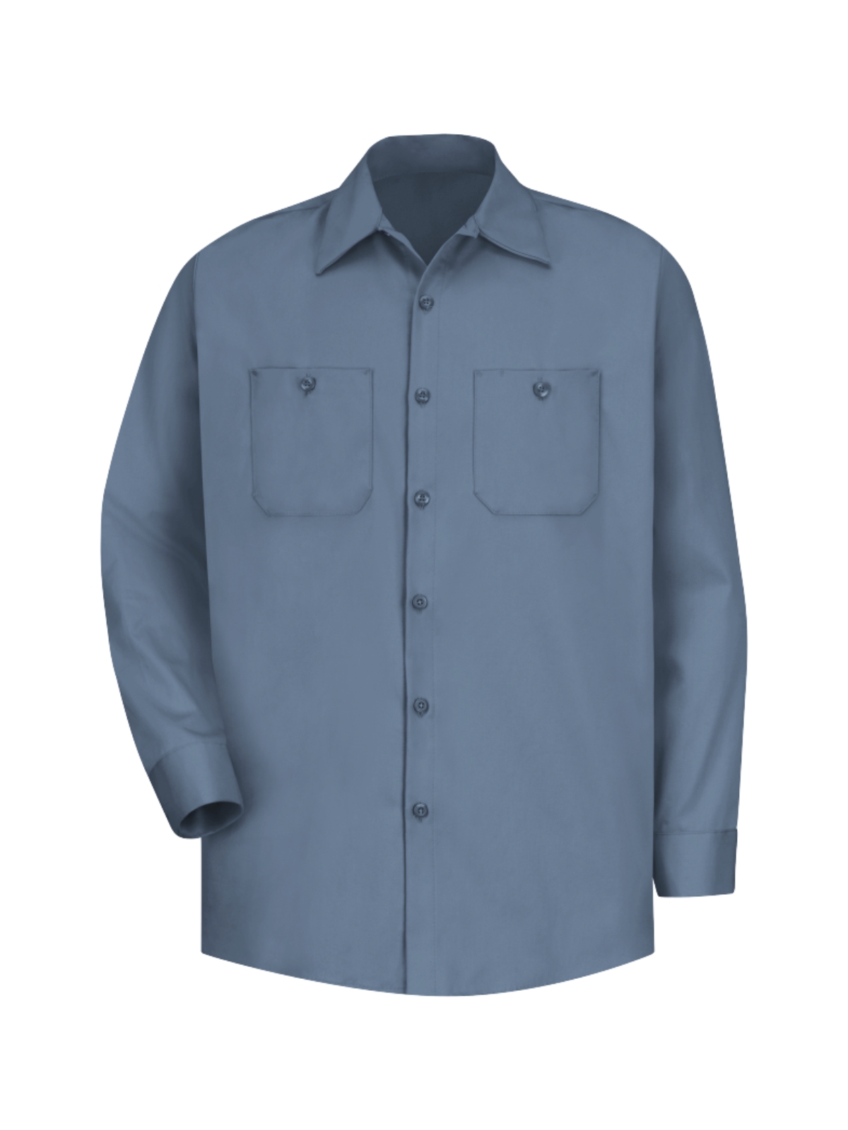 Red Kap Shirts - Men's Long Sleeve Wrinkle-Resistant Cotton Work Shirt 16