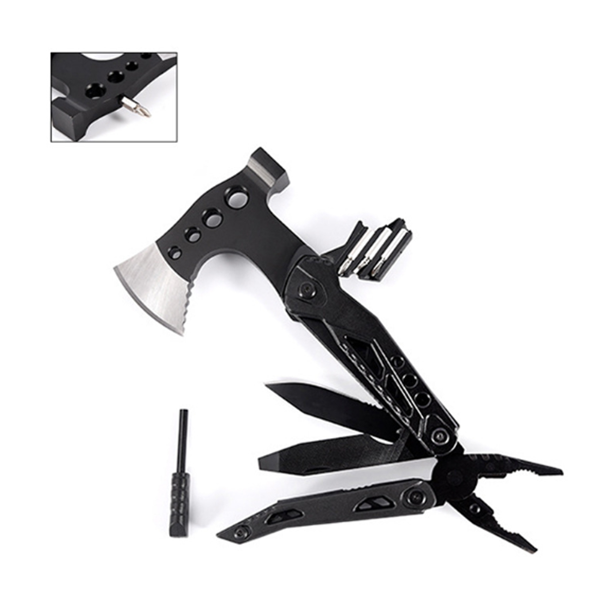 Multi Function Folding Tactical Axe Pliers Tool 6