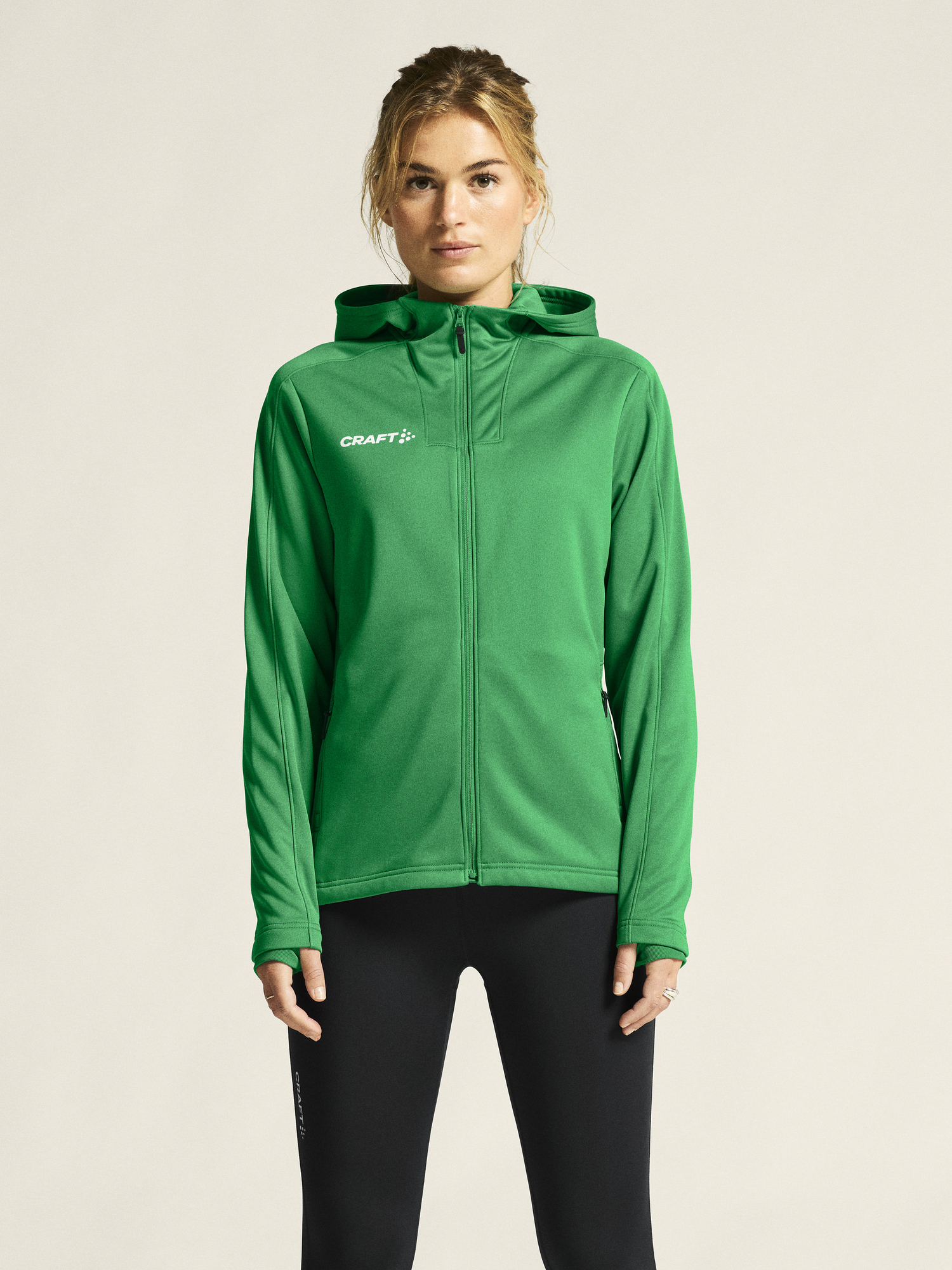 EVOLVE 2.0 BRUSHED HOOD JKT W 34