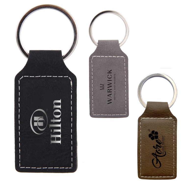 Leatherette Keychain