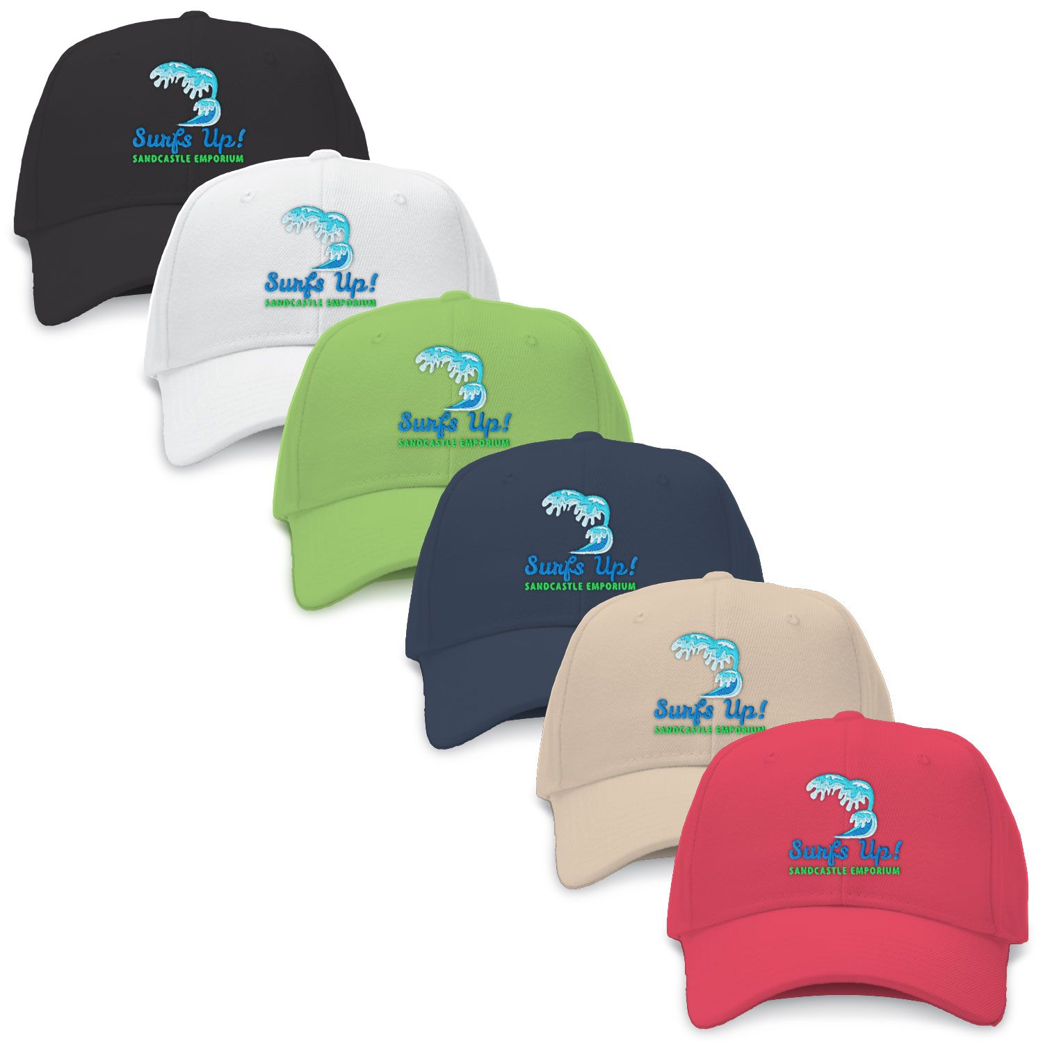 100% COTTON HAT - EMBROIDERED 8