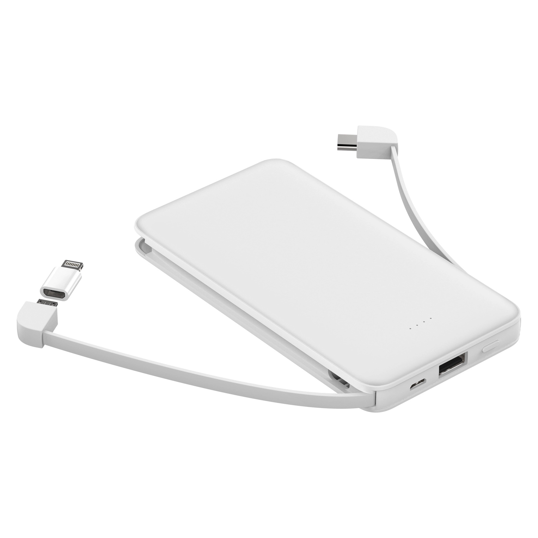 10000 mAh Power Bank with Two Built-in Cable 6