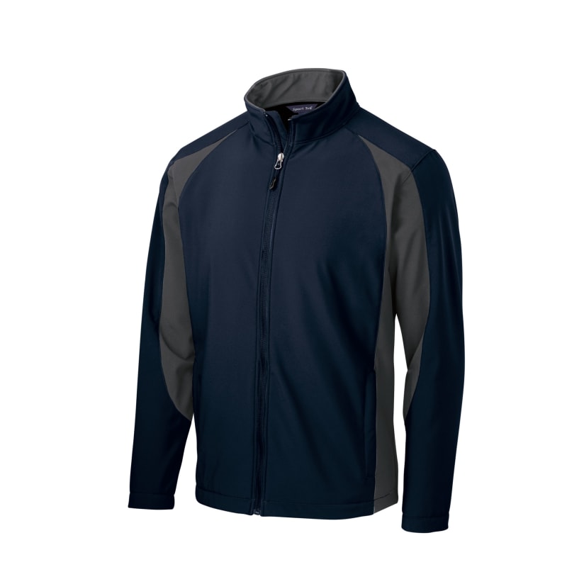 Sport-Tek Colorblock Soft Shell Jacket. 12