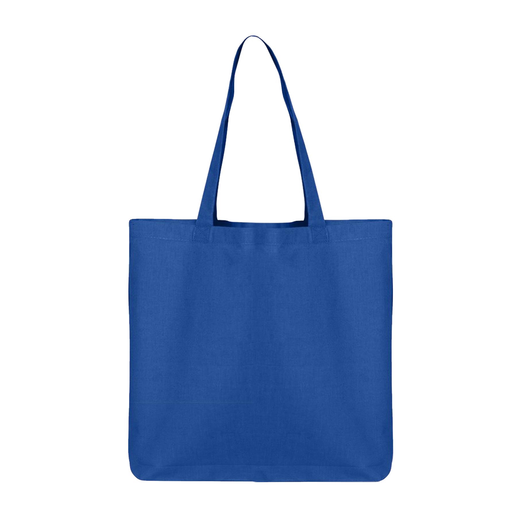 6oz. 100% Cotton Canvas Bottom Gusset Economy Tote Bag 6