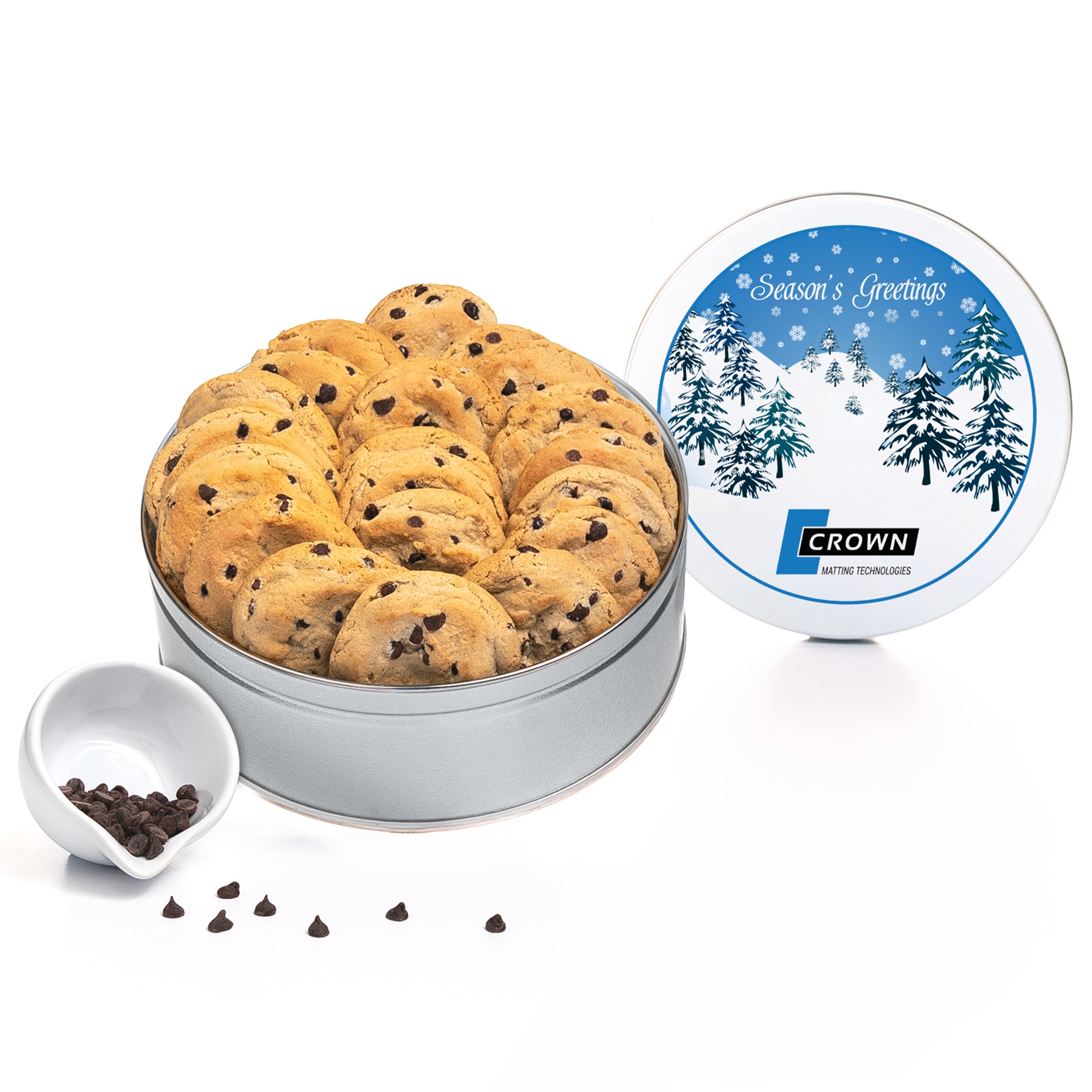 Fresh Beginnings Chocolate Chip Gourmet Cookie Tin 1
