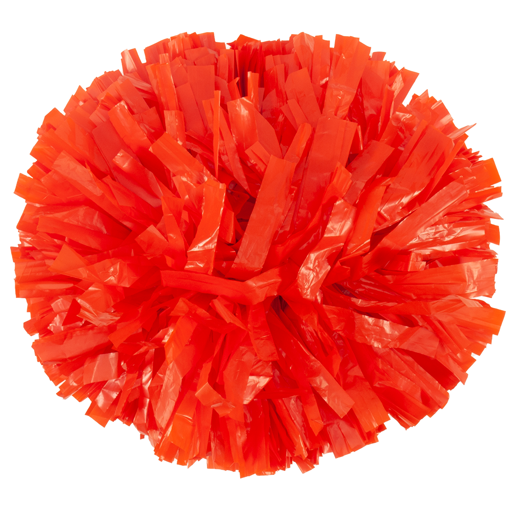 Custom Plastic Show Pom - Solid Color 67