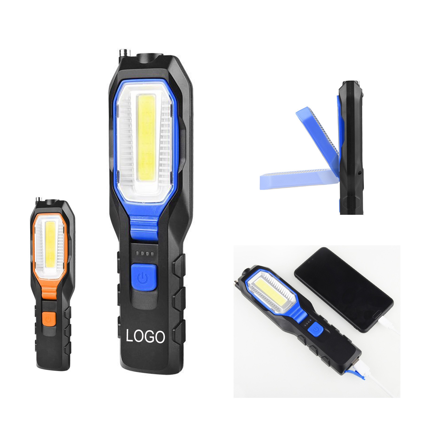 Folding Flashlight Inspection Mechanic Light for Car Repairing