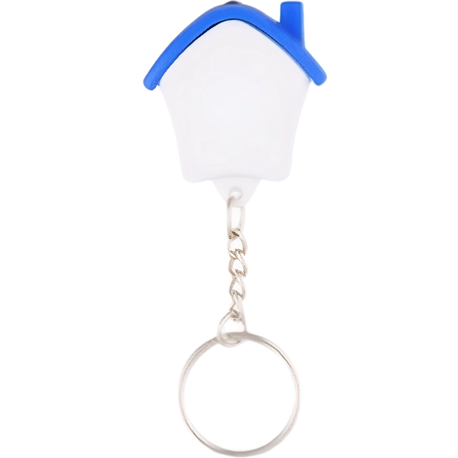 Plastic House Shape LED Light Keychain 2