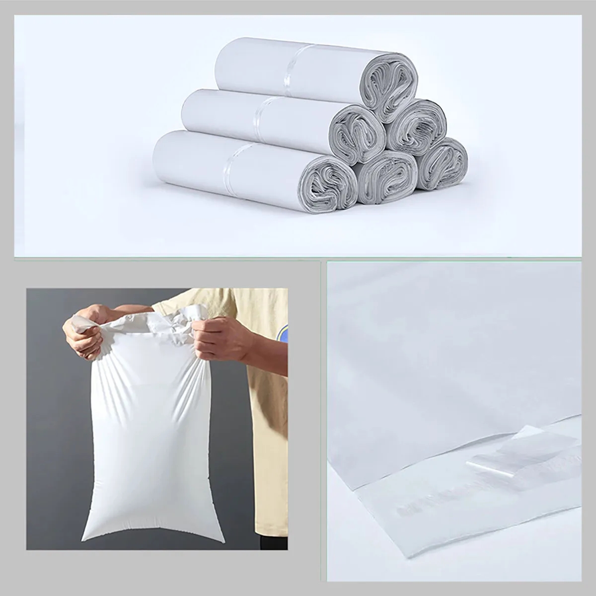 100 pack Biodegradable Poly Mailers 1
