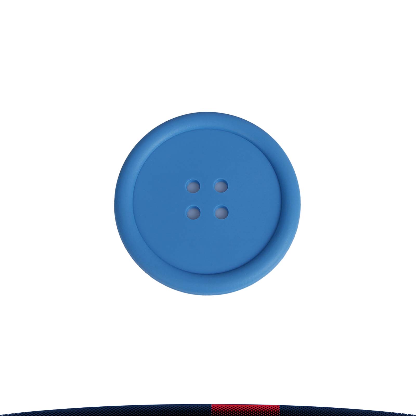 Colorful Button PVC Soft Rubber Coaster 8
