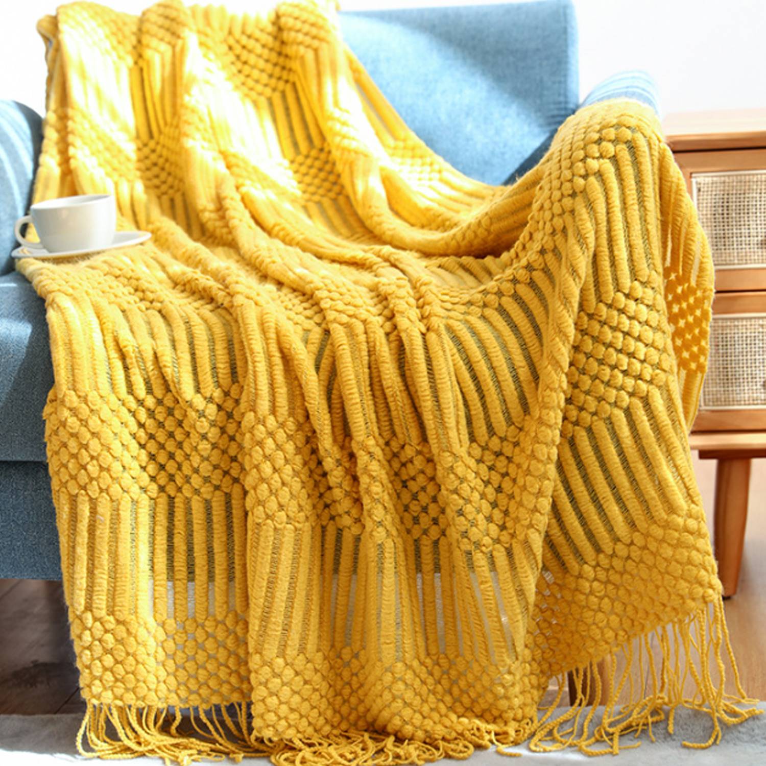 Knitted Throw Blankets 6