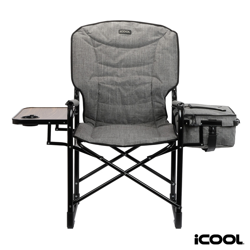 iCOOL Twin Peaks Deluxe Camping Chair With 18-Can Cooler 35