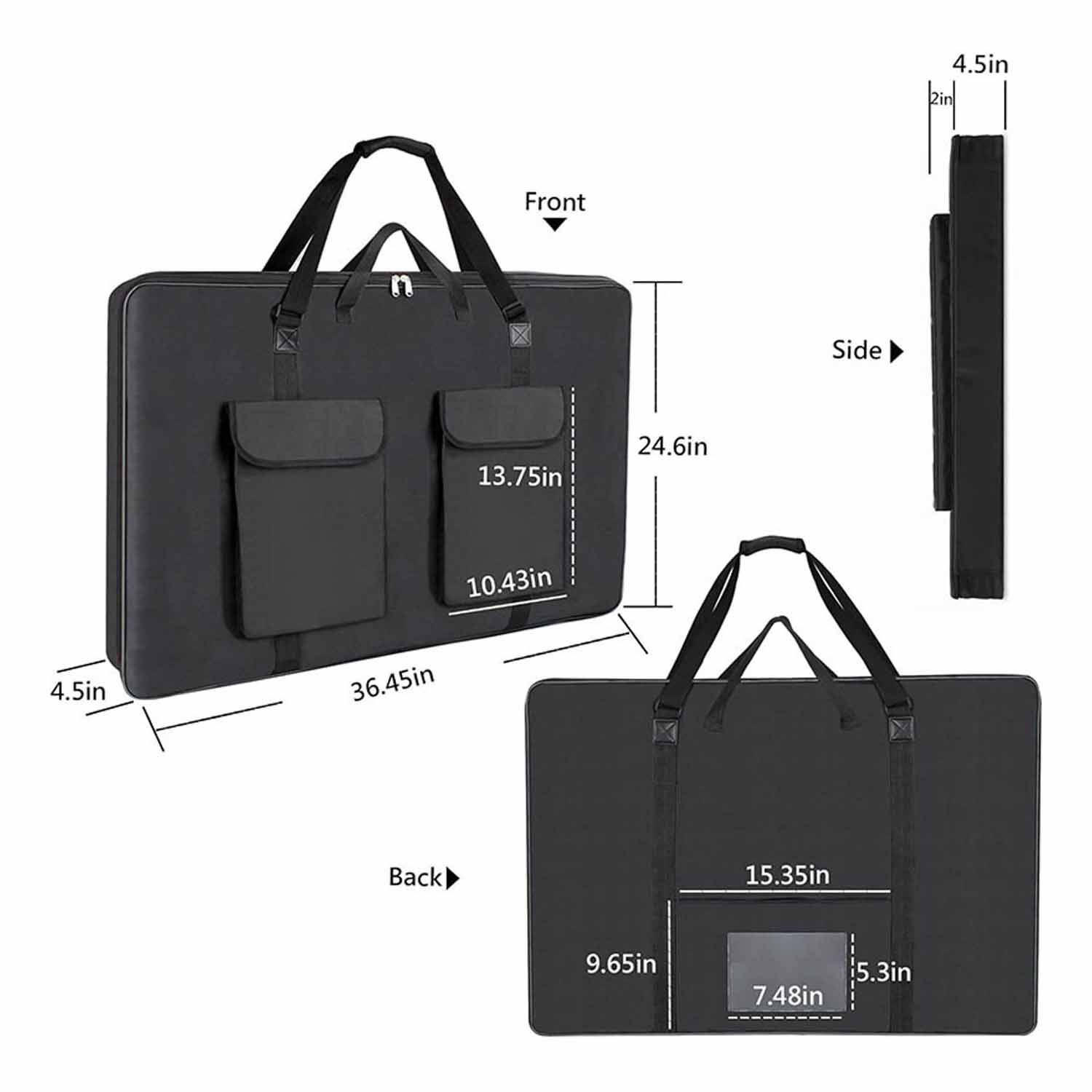 Painting tool storage bag art students 3