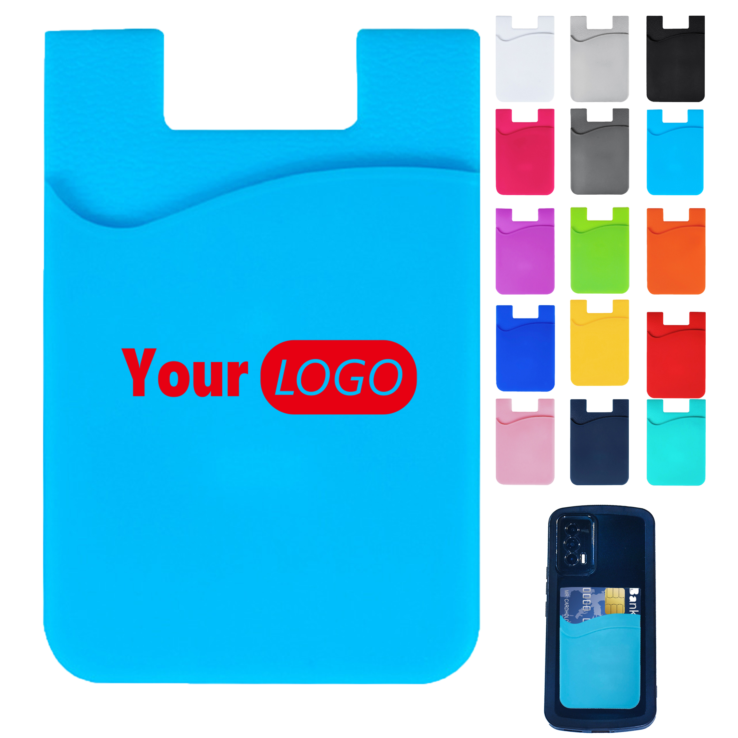 Customizable Phone Card Holder 14