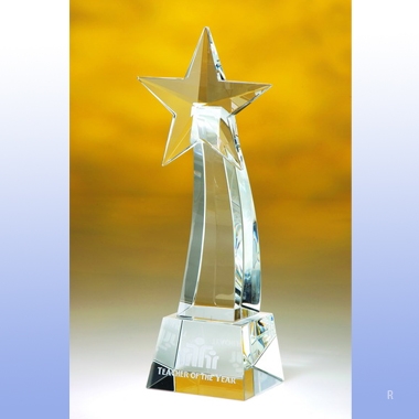 RISING STAR CRYSTAL AWARD - MEDIUM 1