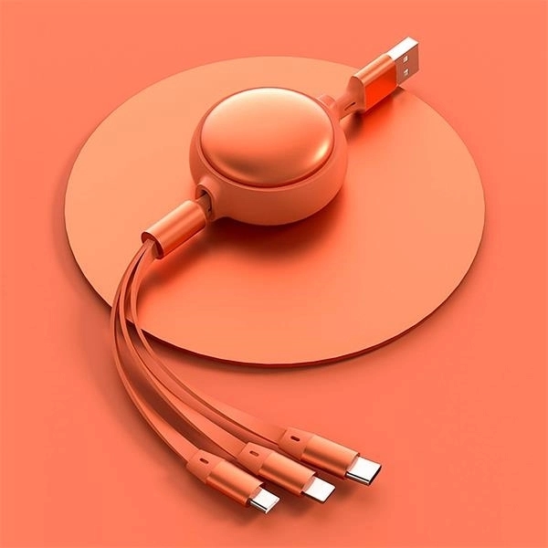 3-in-1 Retractable USB Charging Cable 2