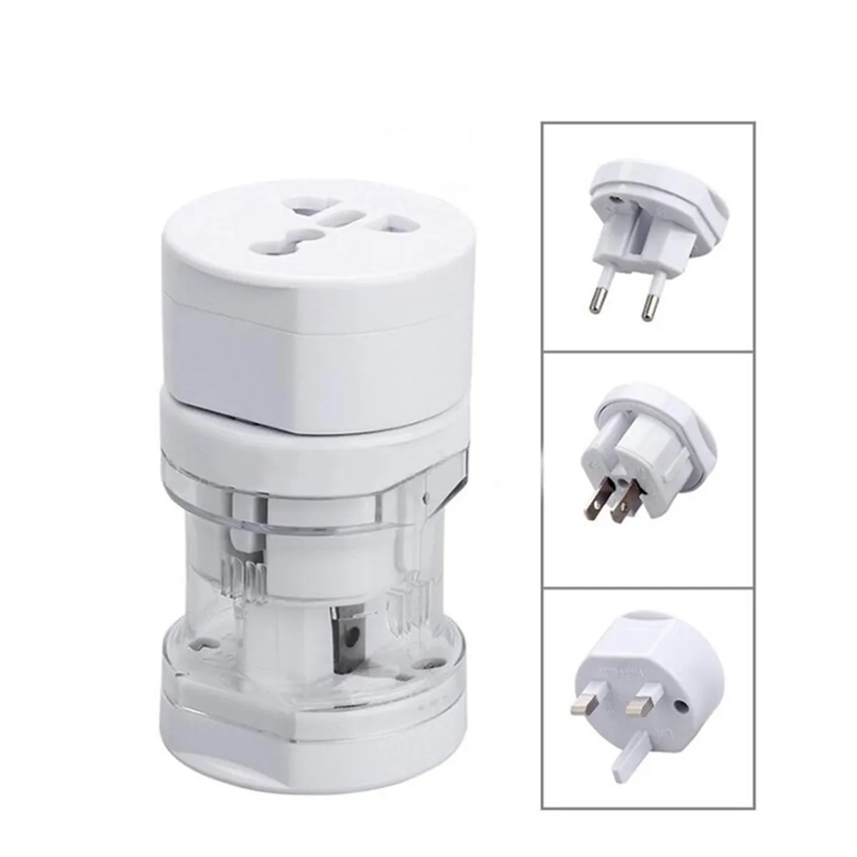International Multipurpose Travel Charging Adapter With USB 4