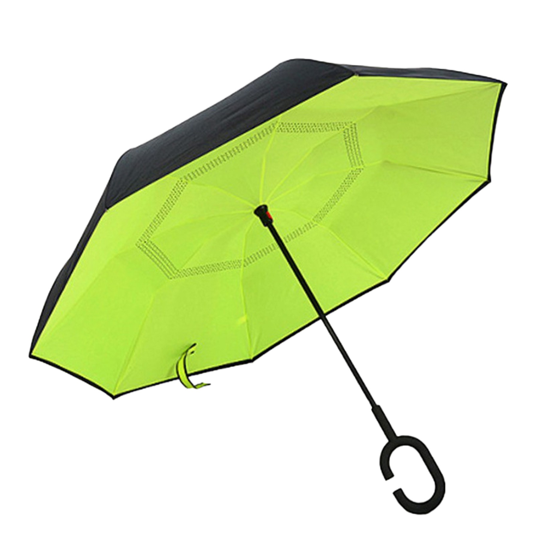 48" Arc Two-Tone Inverted Reverse Umbrella 10