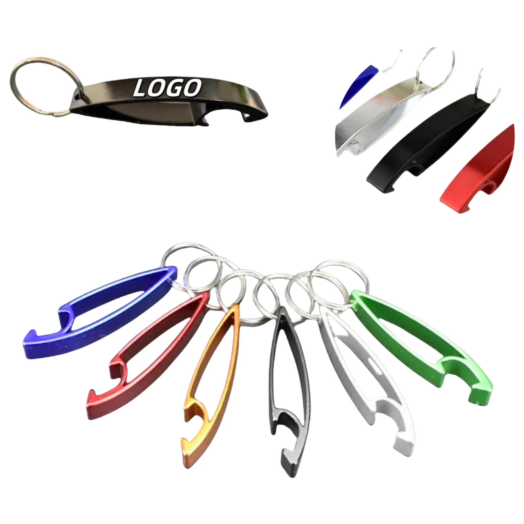 Creative Portable Aluminum Thickened Beer Opener Gift Pendan