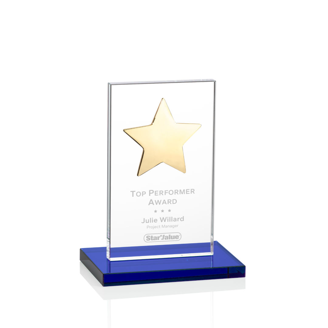 Dallas Star Award - Blue/Gold 9