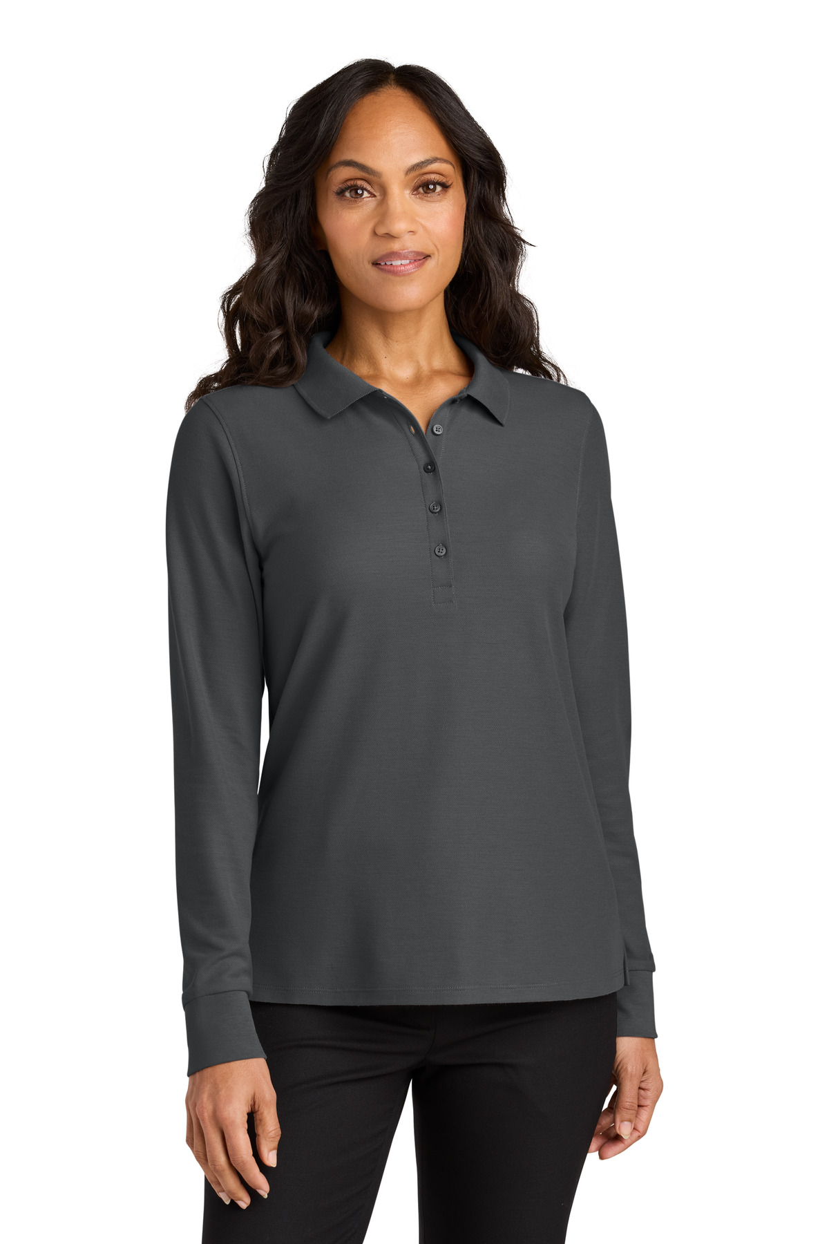 Port Authority Women's Wearever Signature Pique Long Sleeve Polo LK200LS 27