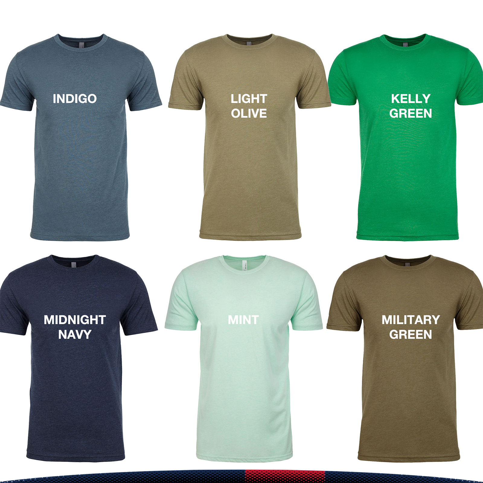 Next Level® Men's Crewneck T-Shirts 5