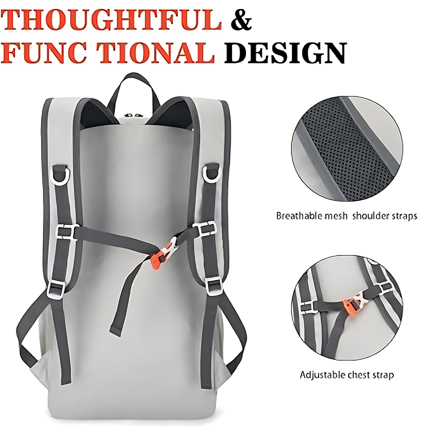 Outdoor Multi-Functional Foldable Hiking Backpack 5