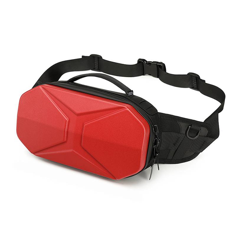 Abs Men's Crossbody Bag with PC Waterproof Hard Case 10