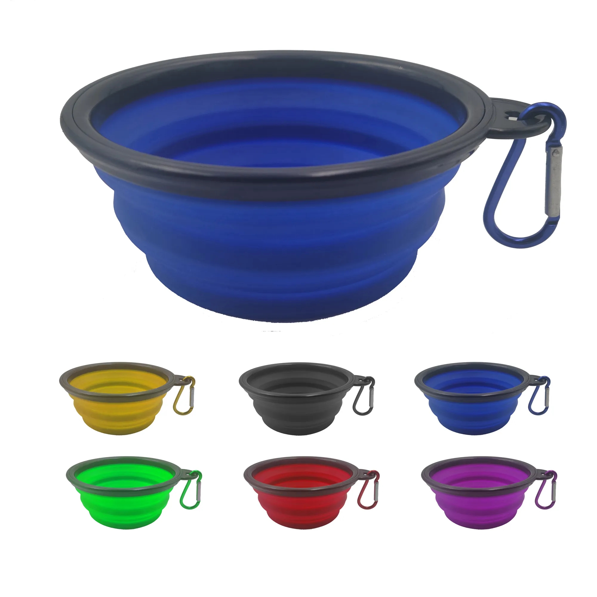Collapsible Pet Silicone Bowl MOQ 100 PCS 1