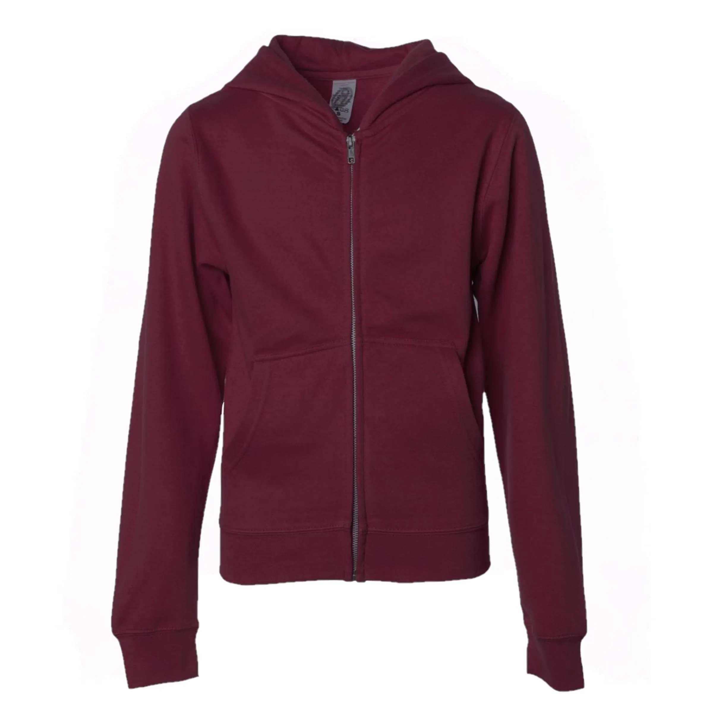 Independent Trading Co. Youth Midweight Zip Hooded 11
