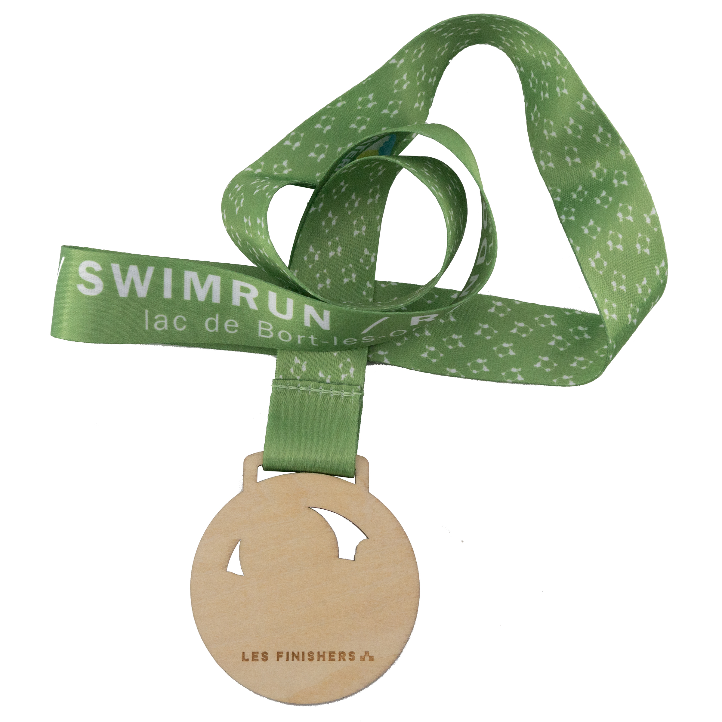 Custom Wood Medals Engraved (1-1/2") 4