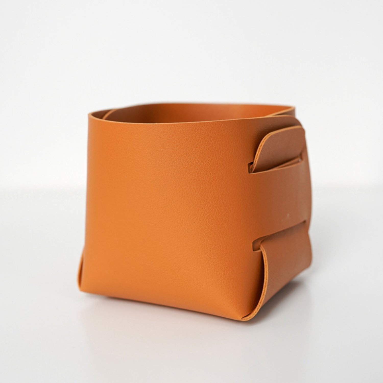 Foldable PU Leather Desktop Storage organizer 9