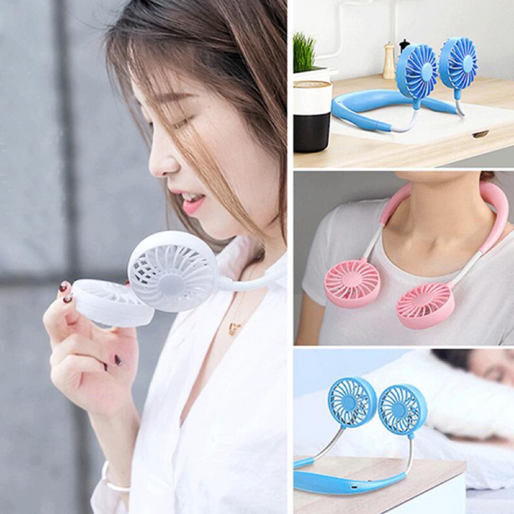 Wearable LED Neck Fan 2