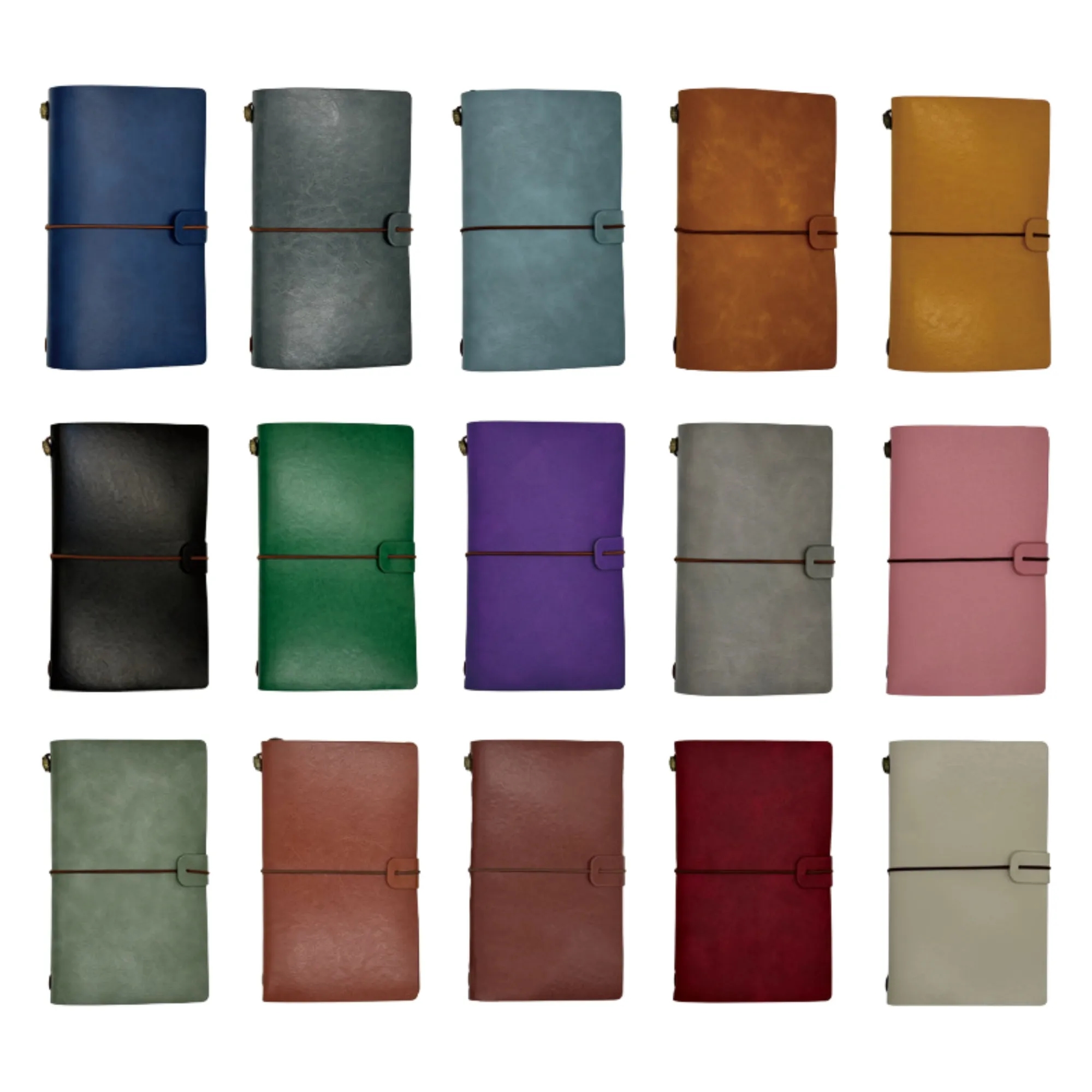 A6 Strap Bound Notebook 6