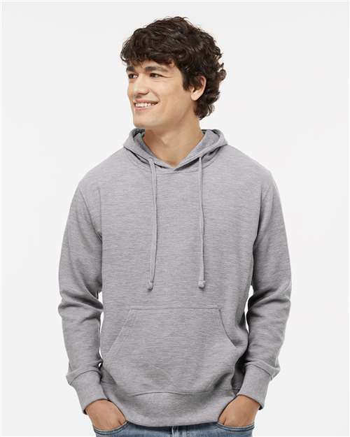 Men's Ripple Fleece Hooded Sweatshirt - 8706, custom hoodie or sweatshirt with logo imprint 4