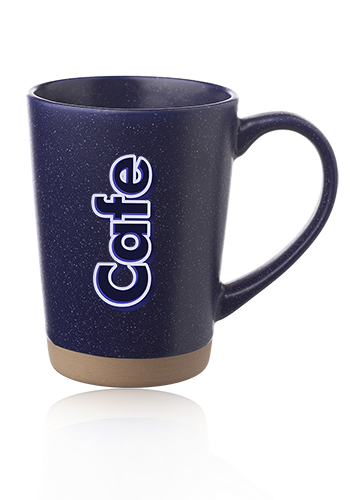 16 oz. Nebula Speckled Clay Coffee Mugs 12
