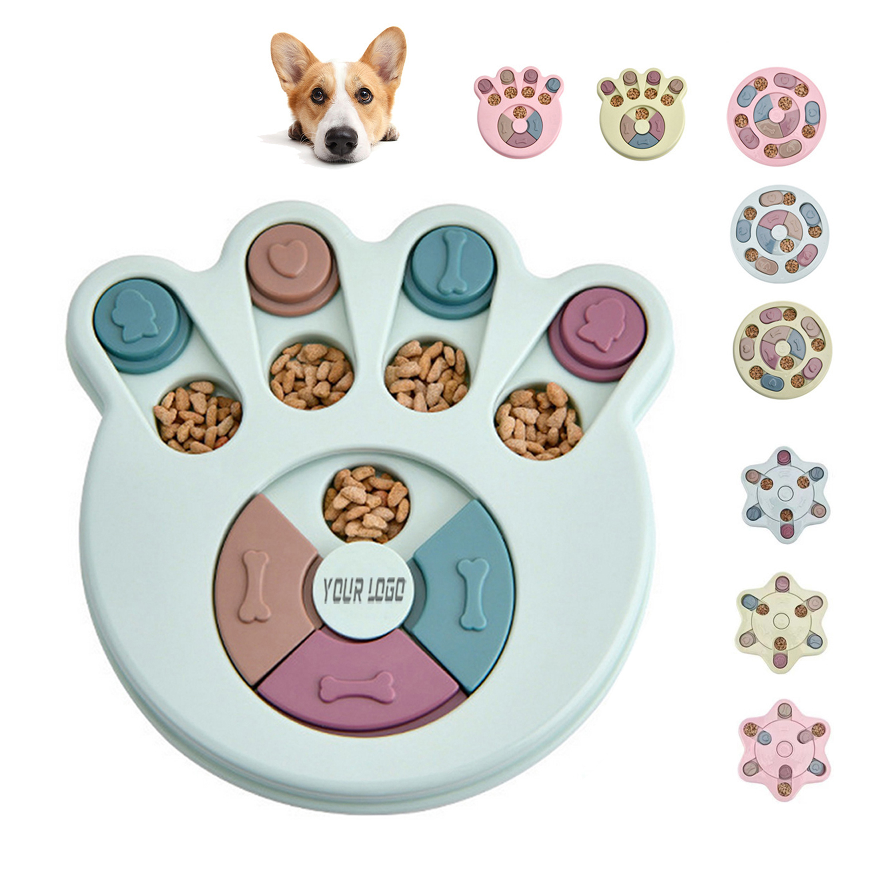 Dog Food Puzzle Training Feeder 2