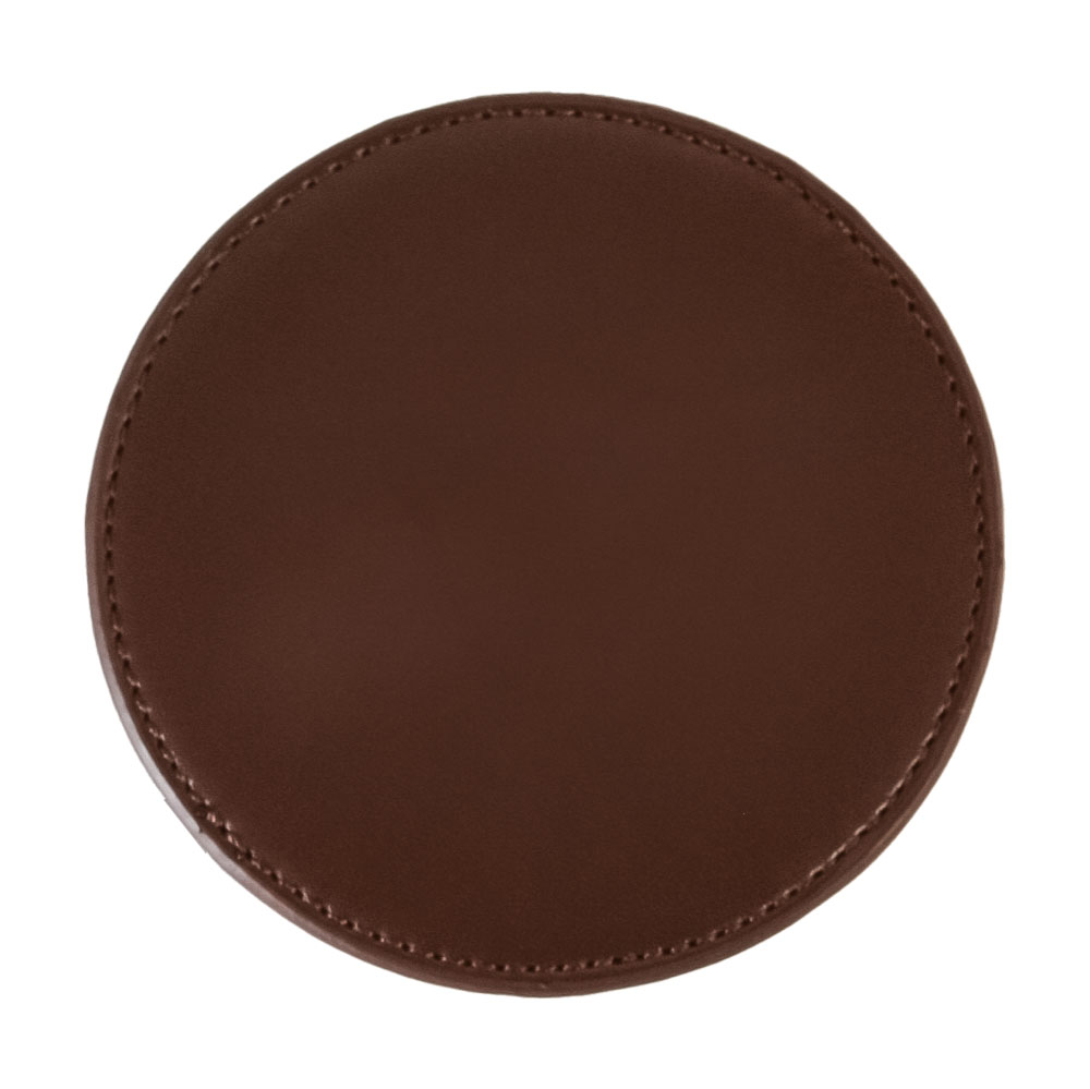Faux Leather Coaster Round 10