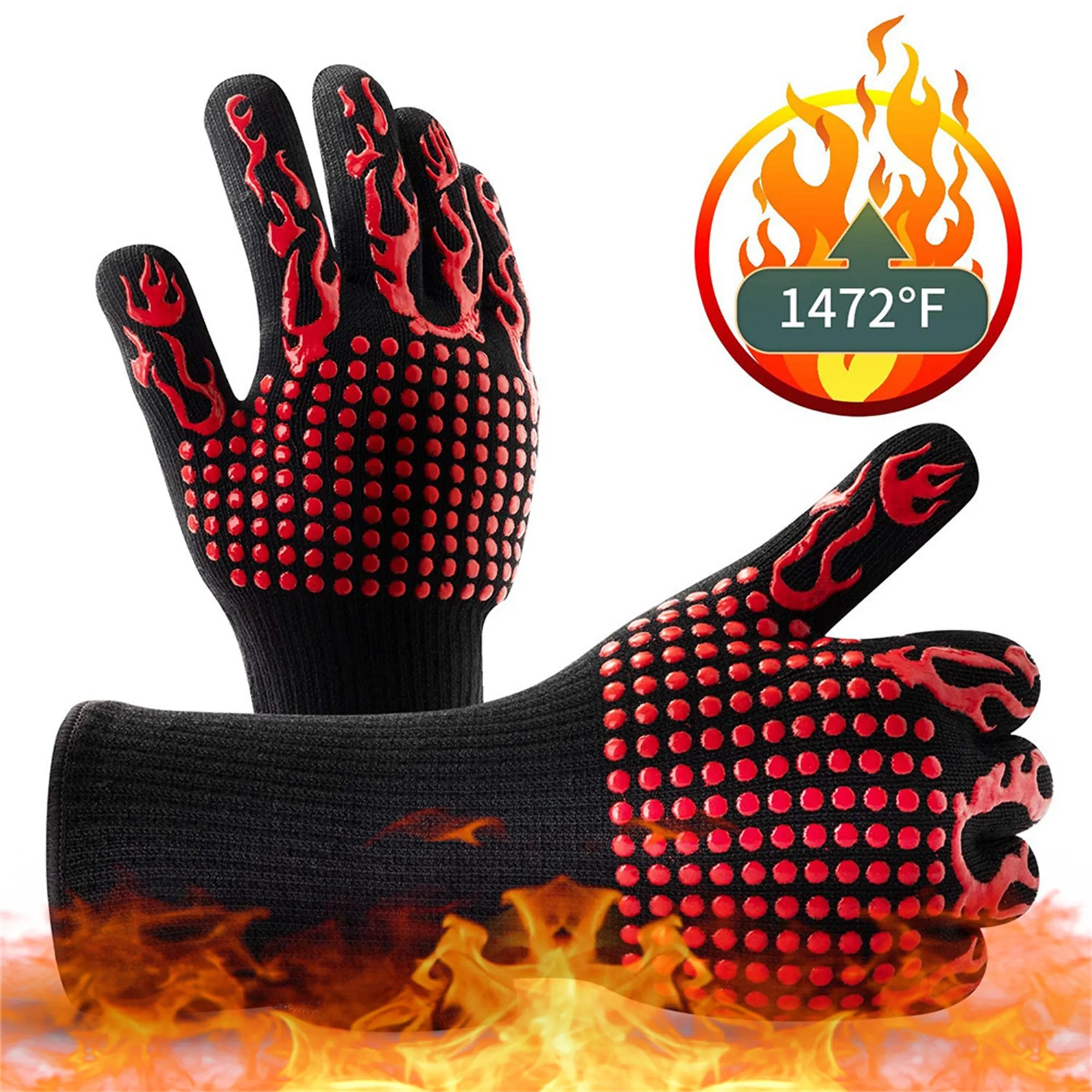 Barbecue Grill Gloves 7