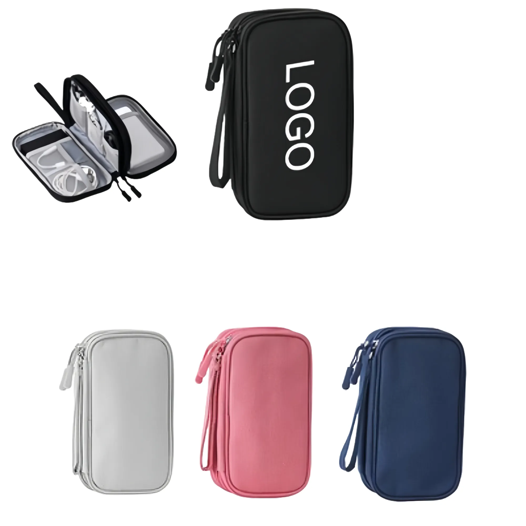 Double-layer electronic technology travel organizer