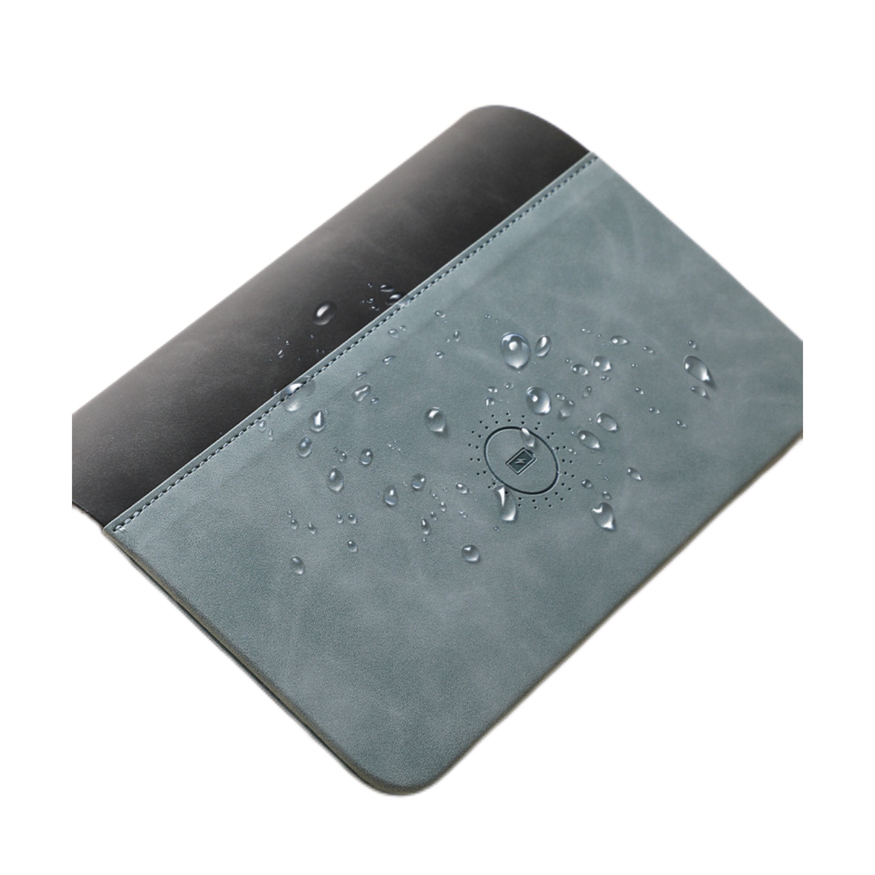 Vegan Leather Wireless Charging Mouse Pad 15W 10