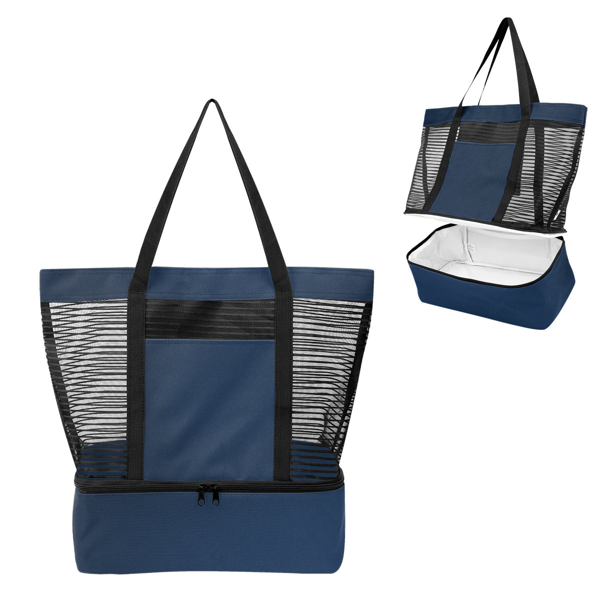 Marley rPET Mesh Tote Bag With Cooler 3