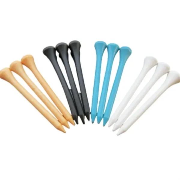 Wooden Golf Tee Organizer - Portable Holder Case 5