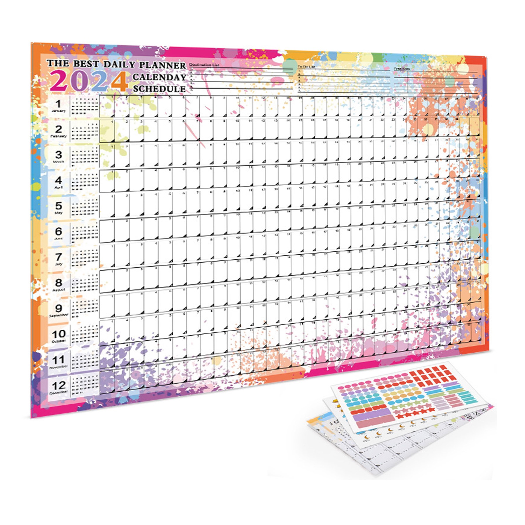 Annual Wall Calendar (direct import) 1