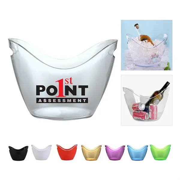2 Gallon Plastic Beer Ice Bucket
