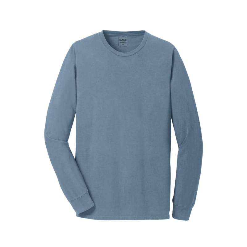 Port & Company Beach Wash Garment-Dyed Long Sleeve Tee 13