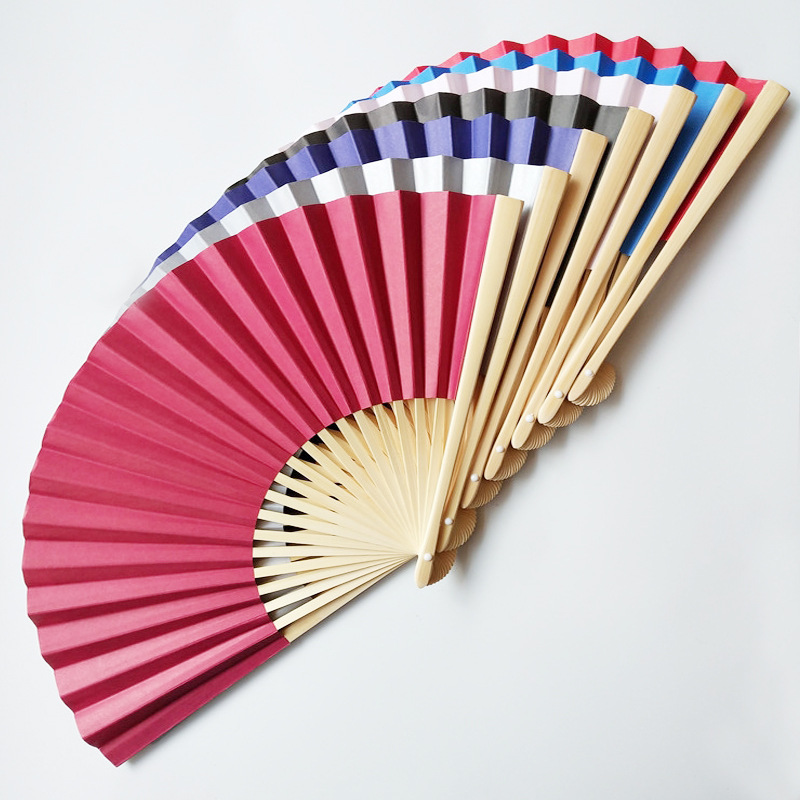 Folding Paper Hand Fan 3