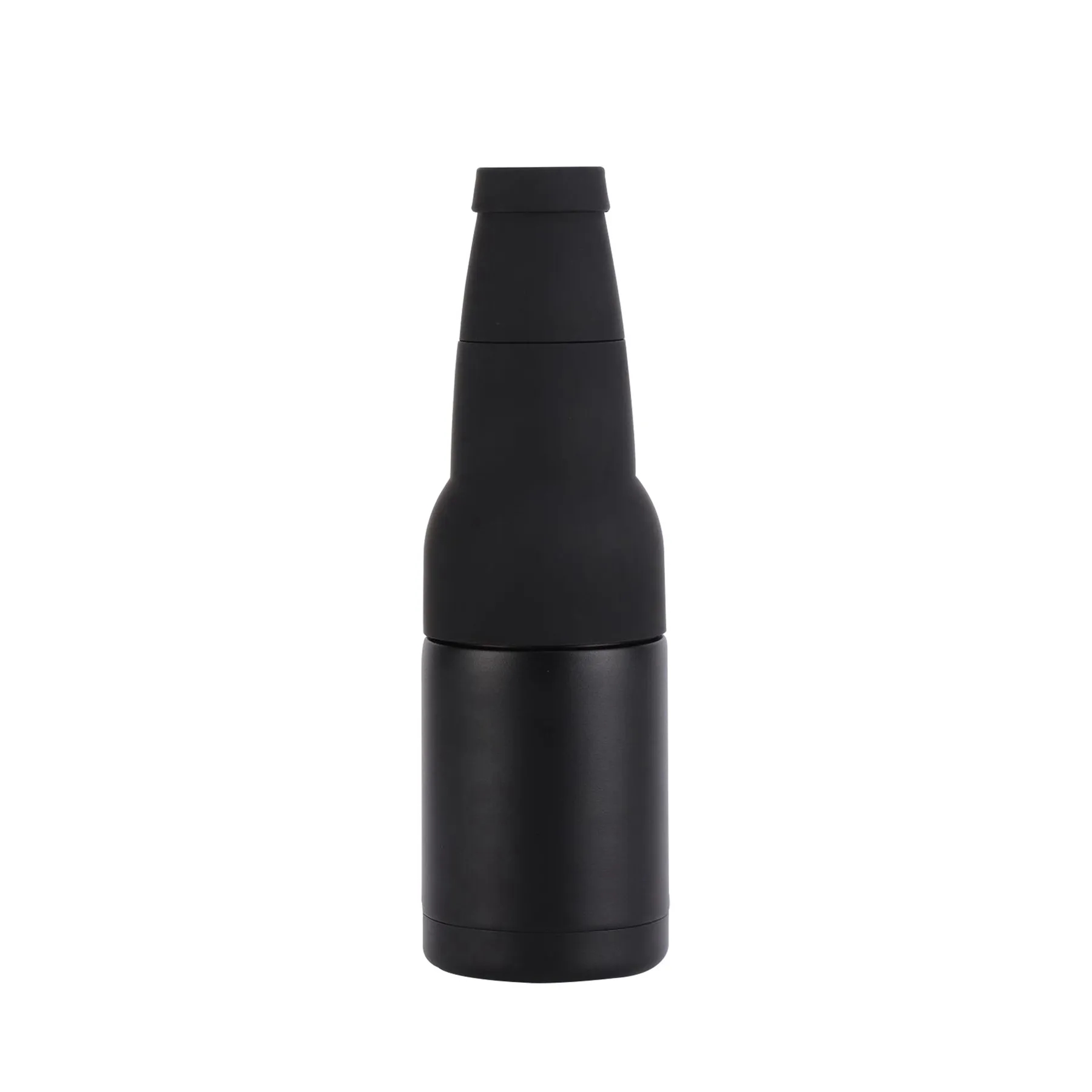 12oz Bottle Shaped Double-Insulated Beer Cooler with Opener 16