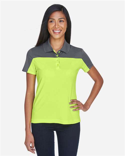 Women's Balance Colorblock Performance Piqué Polo - CE101W 41