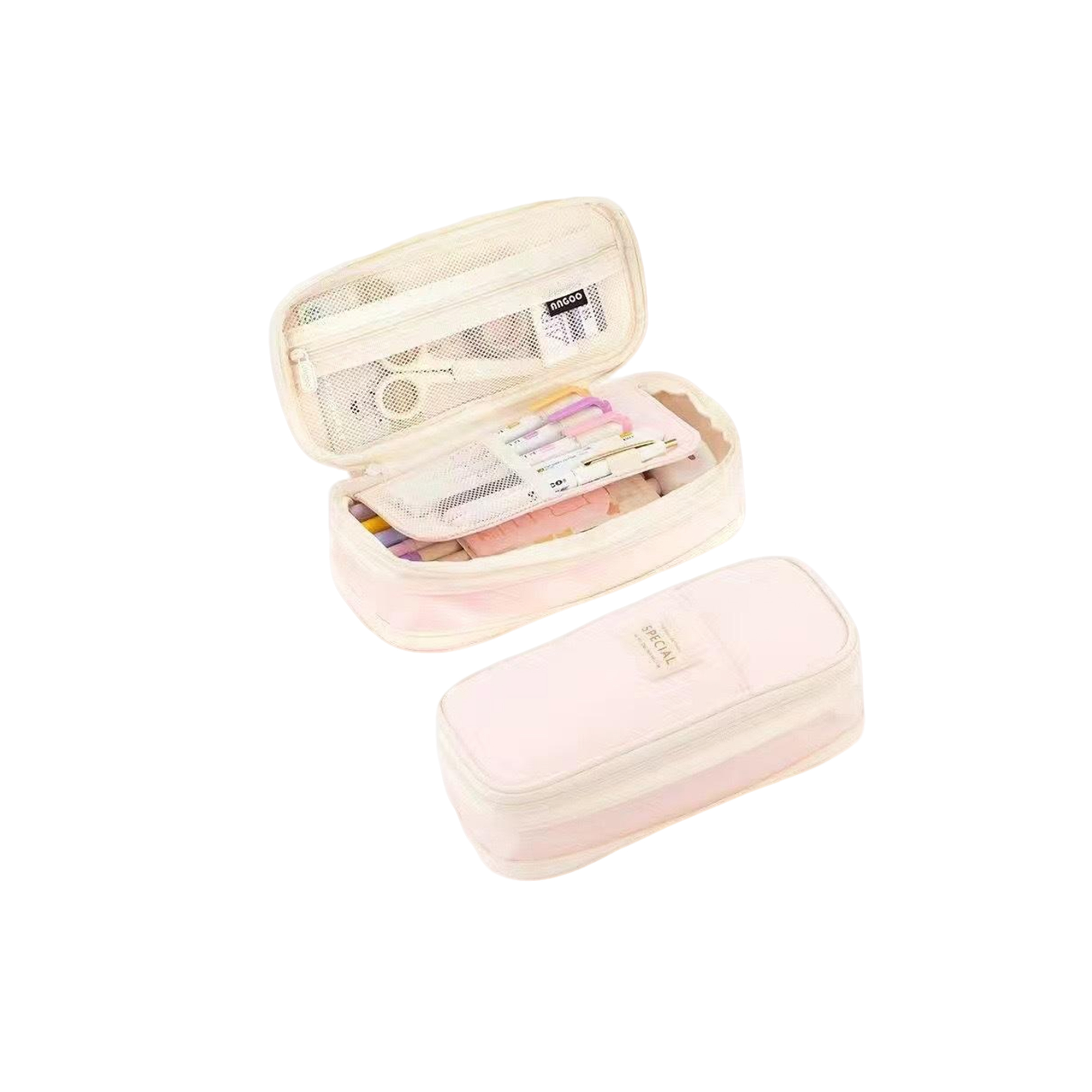 Two Layer Telescopic Stationery Pouch 7